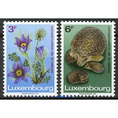 Luxemburg 1970 - Fauna-flora, serie neuzata Luxemburg 1970 - Fauna-flora, serie neuzata