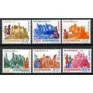 Luxemburg 1970 - Caritas, castele, serie neuzata