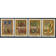 Luxemburg 1971 - Cultura, manuscrise, serie neuzata