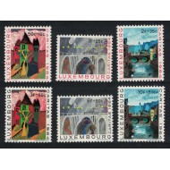 Luxemburg 1964 - Caritas, Craciun, picturi, serie neuzata