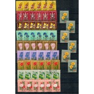 Romania 1959 - Plante medicinale, flora, lot 6 serii stampilate