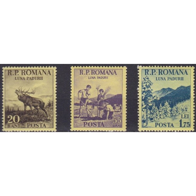 1954 - Luna padurii, serie neuzata