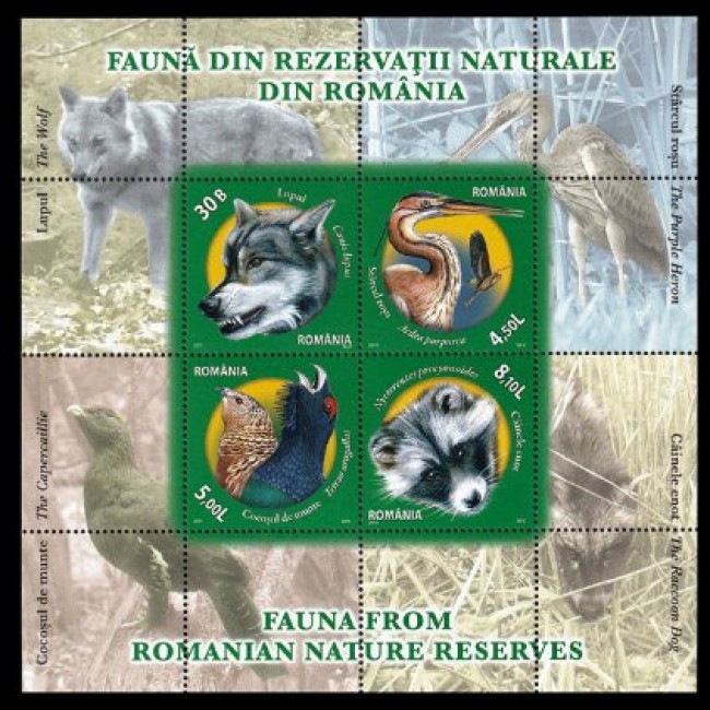 2011 - Fauna din reservatii, bloc neuzat