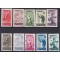 1945 - OSP, sport, serie dantelata si nedantelata neuzata