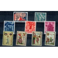 Liechtenstein 1962 - Lot timbre neuzate