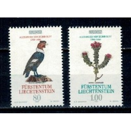 Liechtenstein 1994 - Europa, fauna-flora, serie neuzata Liechtenstein 1994 - Europa, fauna-flora, serie neuzata