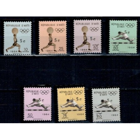 Haiti 1965 - Comitetul Olimpic, supr., serie neuzata Haiti 1965 - Comitetul Olimpic, supr., serie neuzata