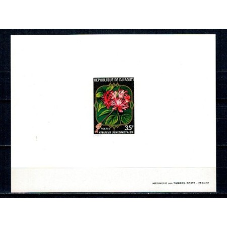 Djibouti 1978 - Flori, flora, colita ndt DELUXE neuzata Djibouti 1978 - Flori, flora, colita ndt DELUXE neuzata