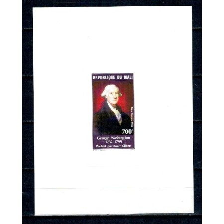 Mali 1982 - George Washington, colita ndt DELUXE neuzata Mali 1982 - George Washington, colita ndt DELUXE neuzata
