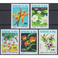 Mali 1982 - Flori, flora, serie neuzata