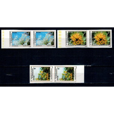 New Caledonia 1983 - Flori, flora, serie perechi ndt neuzate New Caledonia 1983 - Flori, flora, serie perechi ndt neuzate