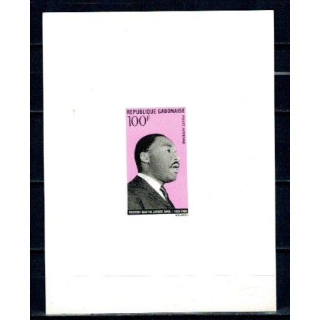 Gabon 1969 - Martin Luther King, colita ndt DELUXE Gabon 1969 - Martin Luther King, colita ndt DELUXE