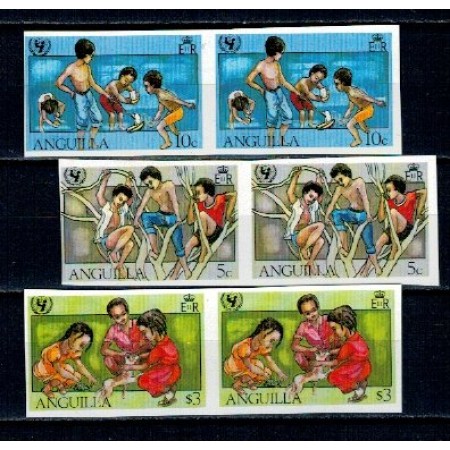 Anguilla 1981 - Copii, jocuri, UNICEF, perechi ndt neuzate Anguilla 1981 - Copii, jocuri, UNICEF, perechi ndt neuzate