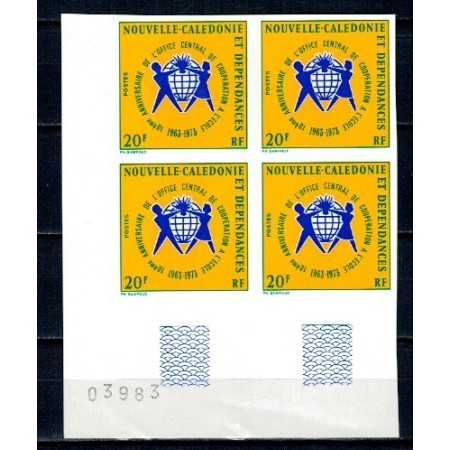 New Caledonia 1973 - Mi541 bloc de 4 ndt neuzat New Caledonia 1973 - Mi541 bloc de 4 ndt neuzat