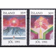 Islanda 1991 - Craciun, serie neuzata