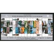 Israel 1992 - Trenuri, cai ferate, locomotive, bloc neuzat