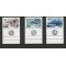 Israel 1967 - Porturi antice, serie neuzata cu tab