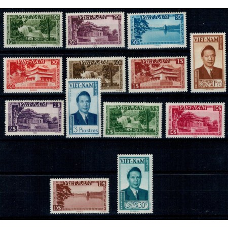 Vietnam Sud 1951 - Motive locale, serie neuzata Vietnam Sud 1951 - Motive locale, serie neuzata