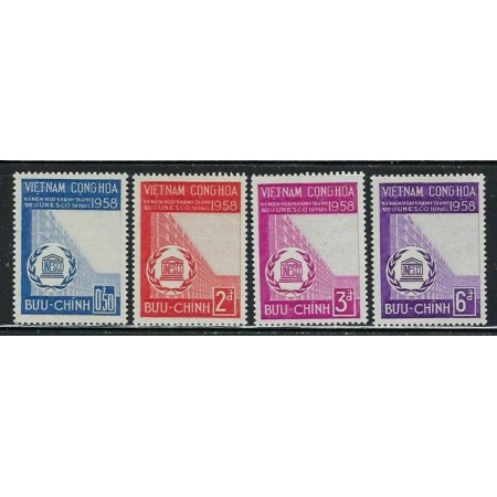 Vietnam Sud 1958 - UNESCO, serie neuzata Vietnam Sud 1958 - UNESCO, serie neuzata