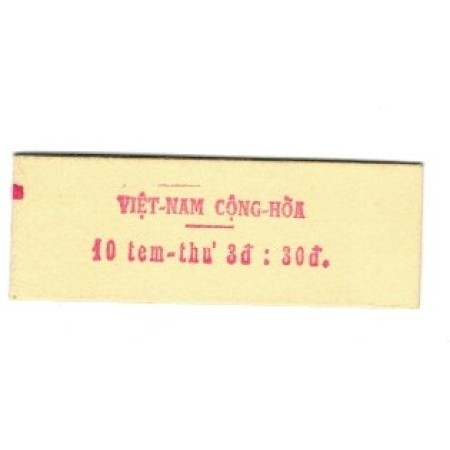 Vietnam Sud 1967 - Mi A398 carnet filatelic neuzat Vietnam Sud 1967 - Mi A398 carnet filatelic neuzat