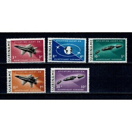 Suriname 1964 - Cosmonautica, serie neuzata Suriname 1964 - Cosmonautica, serie neuzata