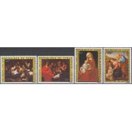 Tchad 1975 - Craciun, arta, serie neuzata