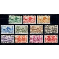 New Hebrides (Fr.) 1953 - Motive locale, serie neuzata