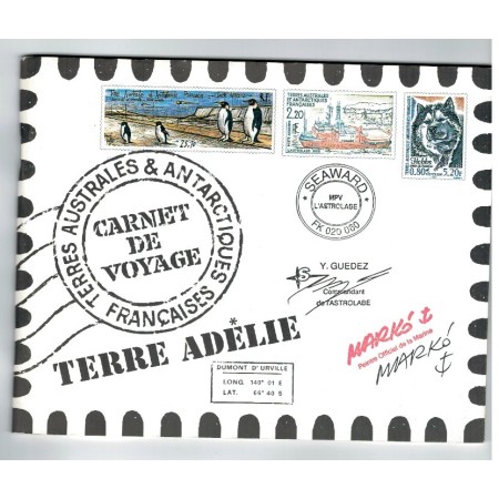 French South and Antarctic Terr. 2001 - Carnet filatelic French South and Antarctic Terr. 2001 - Carnet filatelic