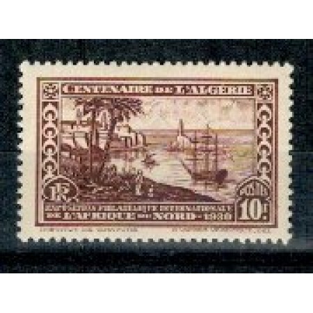 Algeria 1930 - Expo filatelic, neuzat Algeria 1930 - Expo filatelic, neuzat
