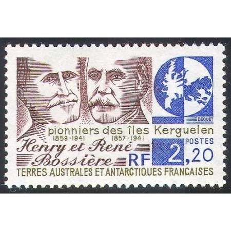 French South and Antarctic Terr. 1989 - Exploratori, neuzat French South and Antarctic Terr. 1989 - Exploratori, neuzat