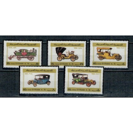 Siria 1980 - Masini de epoca, serie neuzata
