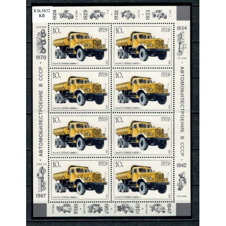 URSS 1986 - Camioane, KLB neuzat