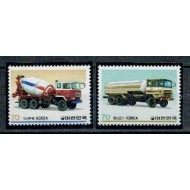 Korea Sud 1983 - Camioane, serie neuzata