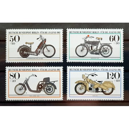 Berlin 1983 - Motociclete, serie neuzata Berlin 1983 - Motociclete, serie neuzata