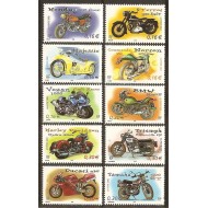 Franta 2002 - Motociclete, serie neuzata