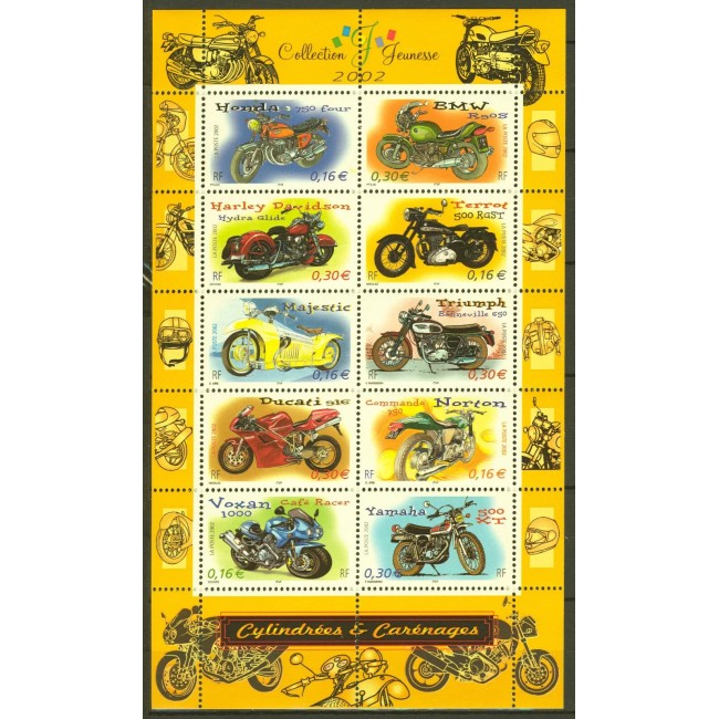 Franta 2002 - Motociclete, minicoala neuzata
