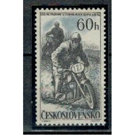 Cehoslovacia 1957 - Motociclism, neuzat
