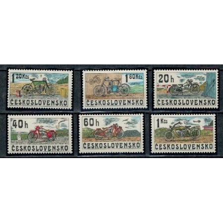 Cehoslovacia 1975 - Motociclete, serie neuzata