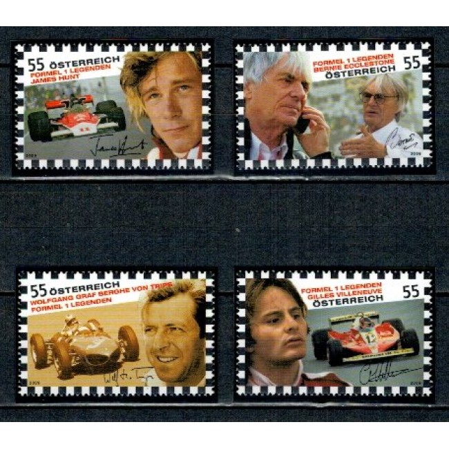 Austria 2009 - Formula 1, piloti, serie neuzata