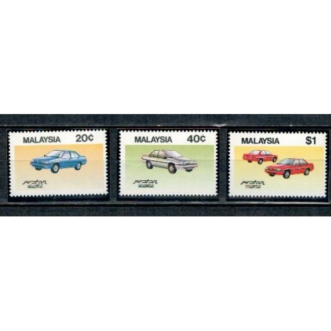Malaysia 1985 - Masini de epoca, serie neuzata