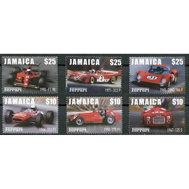 Jamaica 2000 - Ferrari, masini de curse, serie neuzata
