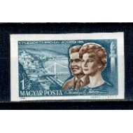 Ungaria 1965 - Cosmonauti, nedantelat, neuzat