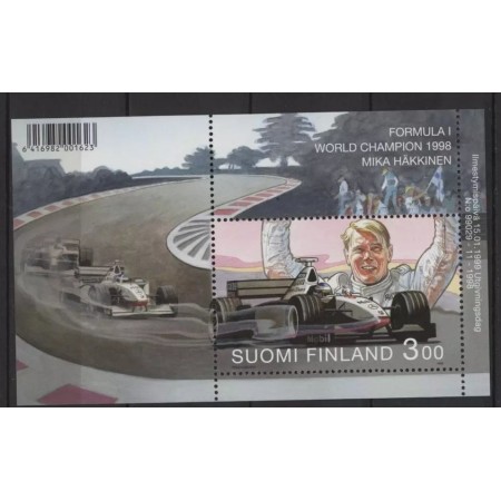 Finlanda 1999 - Formula 1, M. Hakkinen, colita neuzata