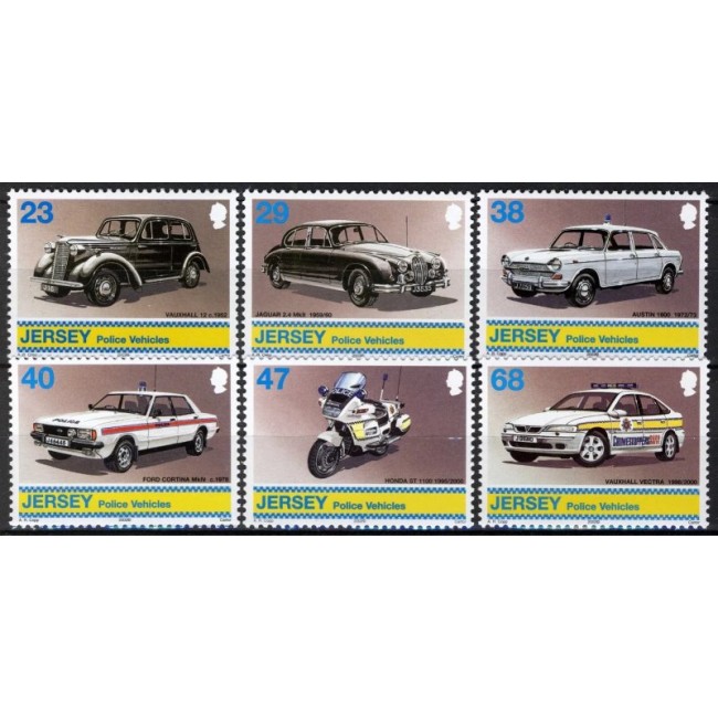 Jersey 2002 - Masini de politie, serie neuzata