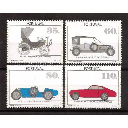 Portugalia 1991 - Automobile, serie neuzata Portugalia 1991 - Automobile, serie neuzata