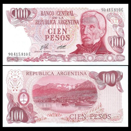Argentina 1976/83 - 100 pesos UNC Argentina 1976/83 - 100 pesos UNC