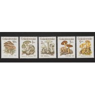 Cehoslovacia 1989 - Ciuperci, serie neuzata