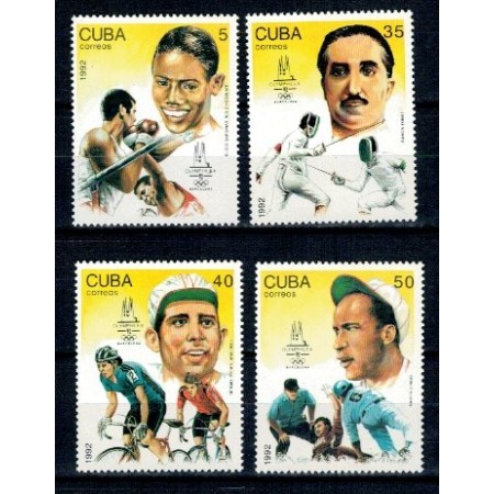Cuba 1992 - Expo Olymphilex, serie neuzata Cuba 1992 - Expo Olymphilex, serie neuzata