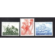 Norvegia 1981 - Vapoare cu panze, serie neuzata