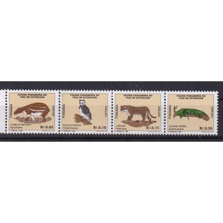 Panama 1992 - Fauna, animale, serie neuzata Panama 1992 - Fauna, animale, serie neuzata